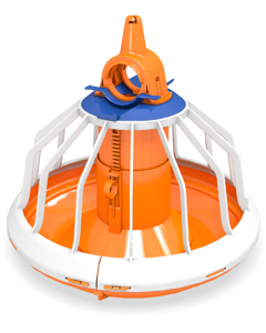 Feed pan cpl BP330 with shut-off